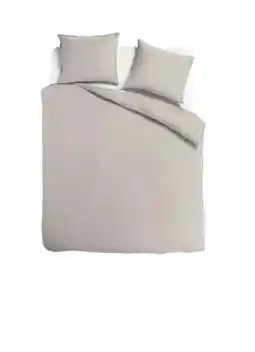 TotaalBED Dekbedovertrek Noa Ice Grey | 140 x 200/220 cm aanbieding