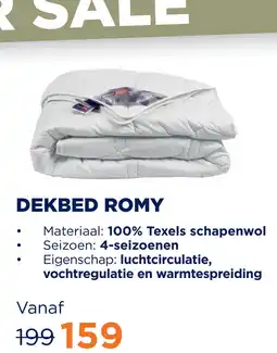 TotaalBED Dekbed Romy 100% wol | 4-seizoenen aanbieding