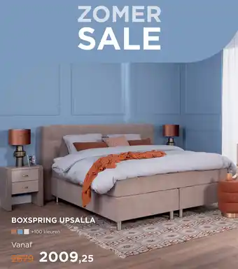 TotaalBED Boxspring Upsalla aanbieding