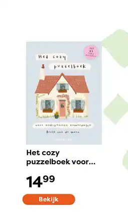 The Read Shop Het cozy puzzelboek voor ontspannen zomerdagen aanbieding