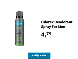 Plein.nl Odorex Deodorant Spray For Men aanbieding