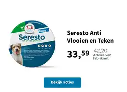 Plein.nl Seresto Anti Vlooien en Teken aanbieding