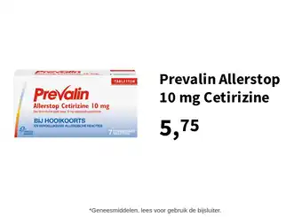 Prevalin Allerstop 10 mg Cetirizine