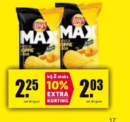Nettorama Lays MAX aanbieding