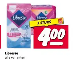 Nettorama Libresse alle varianten aanbieding