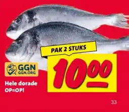 Nettorama Hele dorade OP=OP! aanbieding