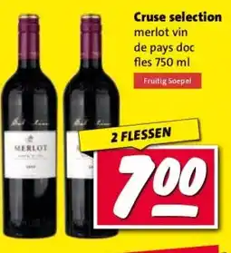 Nettorama Cruse selection aanbieding