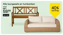 Leen Bakker Bekijk alle loungeset en tuinbanken aanbieding