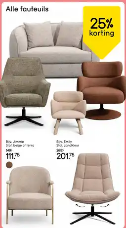 Leen Bakker Bekijk alle fauteuils aanbieding