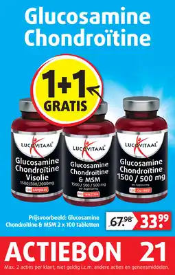 Lucovitaal Glucosamine Chondroitine aanbieding