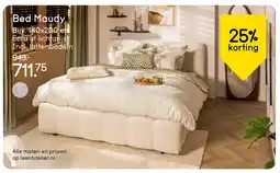 Leen Bakker Bekijk bed Maudy aanbieding