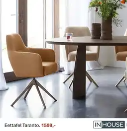 INHOUSE Eettafel Taranto aanbieding