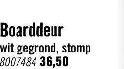 Hornbach Binnendeur honingraat stomp gegrond 78x201,5 cm aanbieding