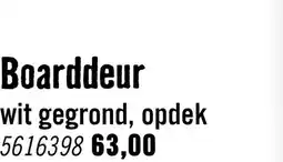Hornbach Binnendeur honingraat opdek links gegrond 83x201,5 cm aanbieding