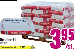 Hornbach Metselmortel zonder kalk 25 kg aanbieding