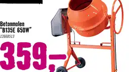 Hornbach Betonmolen B135E 650W/230V 135 L aanbieding