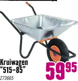 Hornbach ALTRADFORT Kruiwagen 515-85 ongemonteerd bakinhoud 85 l aanbieding