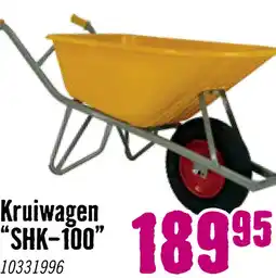 Hornbach ALTRADFORT Kruiwagen SHK-100 aanbieding