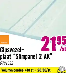 Hornbach FERMACELL Slimpanel 2AK 2600 x 600 x 12,5 mm aanbieding