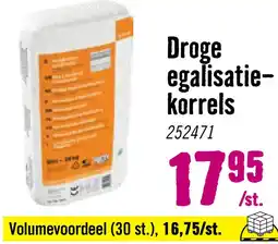Hornbach FERMACELL Egalisatie korrels, 50 liter aanbieding