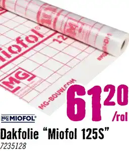 Hornbach MIOFOL® 125S - Gewapende dampremmende folie, 1,5x25m aanbieding
