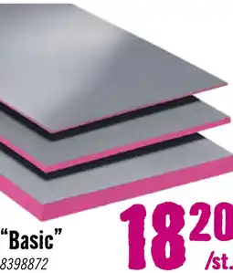Hornbach QBOARD BASIQ Bouwplaat 1200x600x20 mm aanbieding