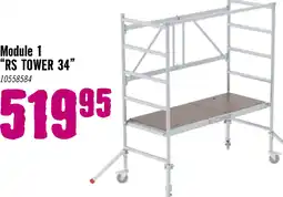 Hornbach ALTREX module 1 rolsteiger RS 34-Tower aanbieding