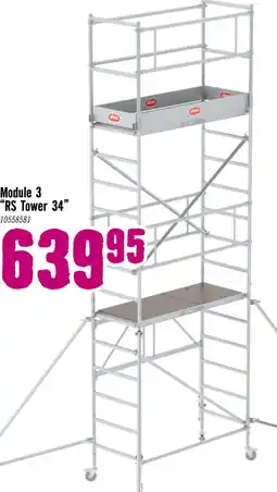 Hornbach ALTREX module 3 rolsteiger RS 34-Tower aanbieding