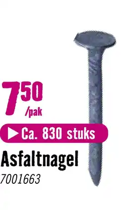 Hornbach DRESSELHAUS Asfaltnagel 2,8x16 mm therm. verzinkt, 1 kg aanbieding