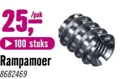 Hornbach DRESSELHAUS Rampamoer M6x12 mm galv. verzinkt 100 stuks aanbieding
