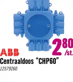 Hornbach ABB Centraaldoos tbv holle wand plafonds 12x16/19/20 mm aanbieding