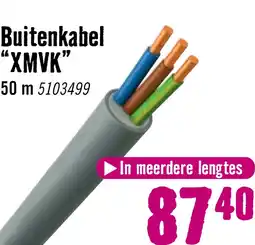 Hornbach Buitenkabel XMVK 3x2,5 mm² grijs 50 m aanbieding
