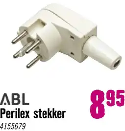 Hornbach ABL SURSUM Stekker Perilex 16A haaks crème aanbieding