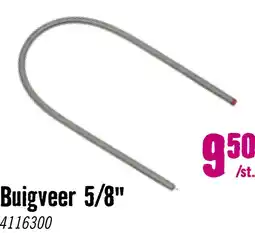 Hornbach Buigveer 5/8 met binnenkabel 80 cm aanbieding