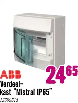 Hornbach ABB Mistral 65 65P08X12N 8M IP65 transparante deur aanbieding