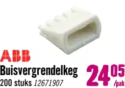 Hornbach ABB KEG 7129.550 kunststof 200 st. aanbieding