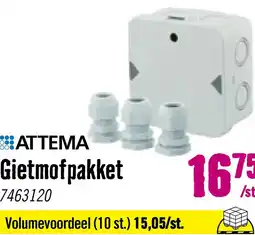 Hornbach ATTEMA Ondergrondse kabeldoos met giethars aanbieding