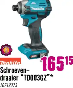 Hornbach MAKITA Slagschroevendraaier XGT TD003GZ (excl. accu en lader) aanbieding