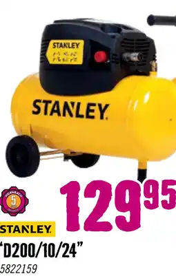Hornbach STANLEY Compressor D200/10/24 aanbieding