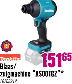 Hornbach MAKITA Accu blaas- en zuigmachine XGT AS001GZ (excl. accu en lader) aanbieding