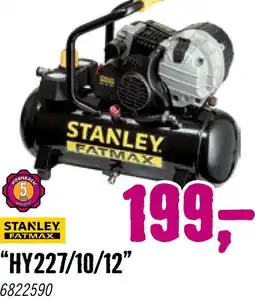 Hornbach STANLEY FATMAX Compressor HY 227/10/12 aanbieding