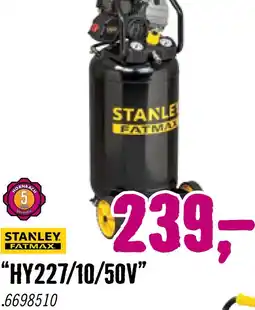 Hornbach STANLEY FATMAX Compressor HY 227/10/50V aanbieding