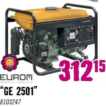 EUROM Generator GE2501