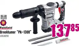 Hornbach PATTFIELD Breekhamer PA 1300 aanbieding