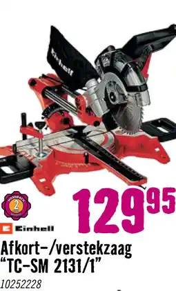 Hornbach EINHELL Afkort-/verstekzaag TC-SM 2131/1 Dual aanbieding