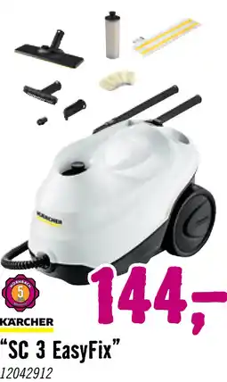 Hornbach KÄRCHER Stoomreiniger SC 3 EasyFix aanbieding