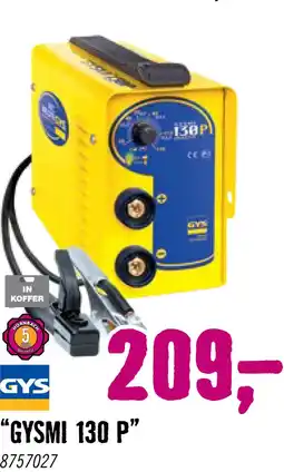 Hornbach GYS Lasinverter GYSMI 130P aanbieding