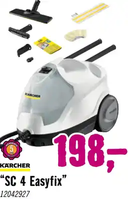 Hornbach KÄRCHER Stoomreiniger SC 4 EasyFix aanbieding