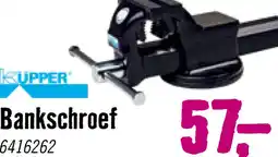 Hornbach KÜPPER Bankschroef gesmeed staal, 100 mm aanbieding