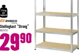 Hornbach AVASCO Stellingkast Strong 176x90x45 cm verzinkt aanbieding